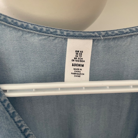 H&M lyocell light denim jumpsuit - Picture 5 of 7